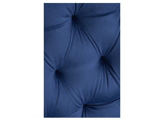 Стул на металлокаркасе Гояр темно-синий / черный глянец в Ростове-на-Дону