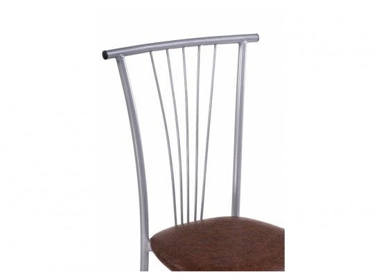 Стул на металлокаркасе Grigori горький шоколад / светлый мусс в Ростове-на-Дону