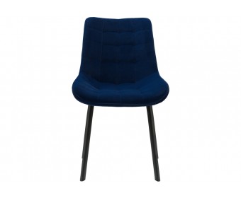 Стул на металлокаркасе Hagen dark blue