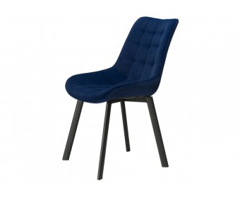 Стул на металлокаркасе Hagen dark blue