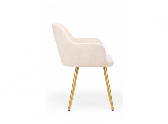 Стул на металлокаркасе Инфини 360 латте (ocean 003) / золотой в Ростове-на-Дону