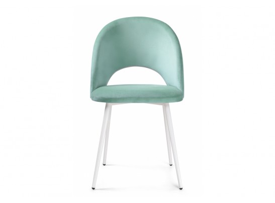 Стул на металлокаркасе Ирре confetti aquamarine / белый глянец в Ростове-на-Дону