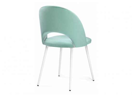Стул на металлокаркасе Ирре confetti aquamarine / белый глянец в Ростове-на-Дону