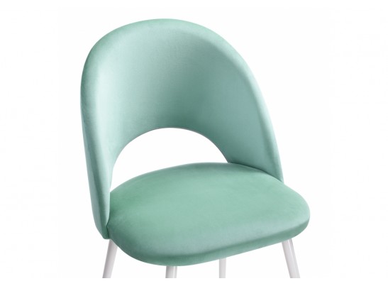 Стул на металлокаркасе Ирре confetti aquamarine / белый глянец в Ростове-на-Дону