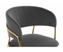 Стул на металлокаркасе Kamelia grey / gold в Ростове-на-Дону