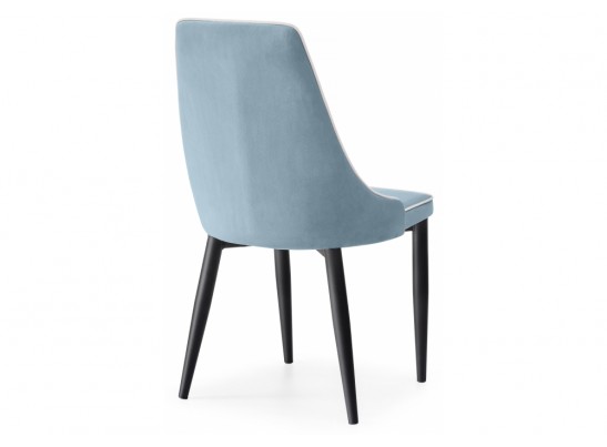 Стул на металлокаркасе Kora 1 light blue / white / black в Ростове-на-Дону