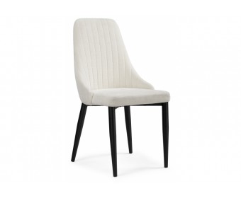 Стул на металлокаркасе Kora white / black