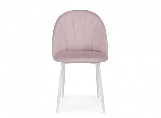 Стул на металлокаркасе Логан розовый / белый в Ростове-на-Дону