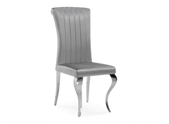 Стул на металлокаркасе Lund dark grey / steel в Ростове-на-Дону