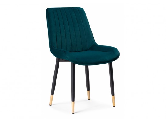 Стул на металлокаркасе Seda 1 green / gold / black в Ростове-на-Дону