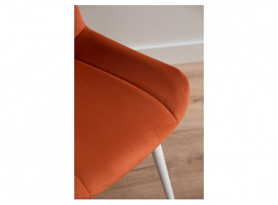 Стул на металлокаркасе Седа терракотовый (zd 432) / белый в Ростове-на-Дону