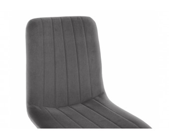 Стул на металлокаркасе Sling dark gray / black