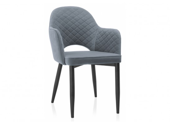 Стул на металлокаркасе Vener black / gray в Ростове-на-Дону