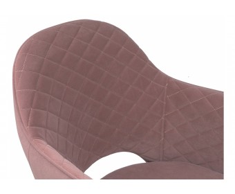Стул на металлокаркасе Vener light purple / black