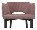 Стул на металлокаркасе Vener light purple / black в Ростове-на-Дону
