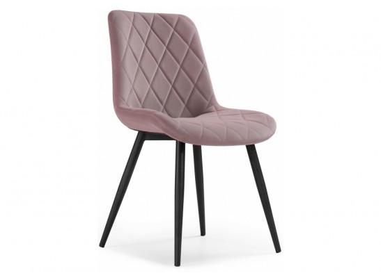 Стул на металлокаркасе Fox light purple / black в Ростове-на-Дону