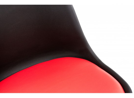Стул Tulip черный / красный в Ростове-на-Дону