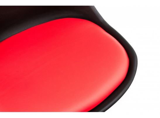 Стул Tulip черный / красный в Ростове-на-Дону