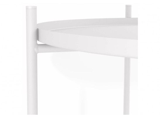 Журнальный столик SHT-CT8-2 белый муар в Ростове-на-Дону