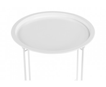 Журнальный столик-поднос Tray 47х51 white