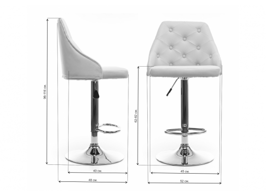 Барный стул Laguna blue velour в Ростове-на-Дону