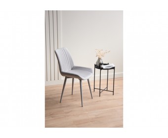 Стул на металлокаркасе Седа 360 светло-серый (zd 960) / серый