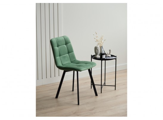 Стул на металлокаркасе Чилли фисташковый / черный