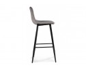 Барный стул Capri light gray / black в Ростове-на-Дону