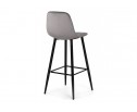 Барный стул Capri light gray / black в Ростове-на-Дону