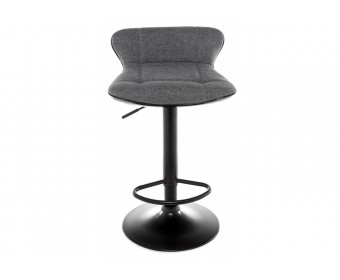 Барный стул Domus черный / серый