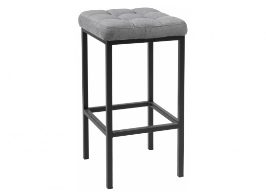 Барный стул Лофт ткань канди грей / черный матовый в Ростове-на-Дону