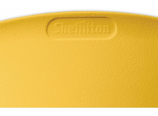 Барный стул SHT-ST19/S29 желтый / черный муар в Ростове-на-Дону