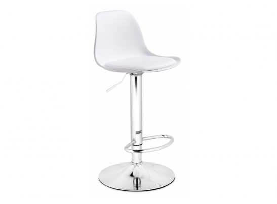 Барный стул Soft white / chrome в Ростове-на-Дону