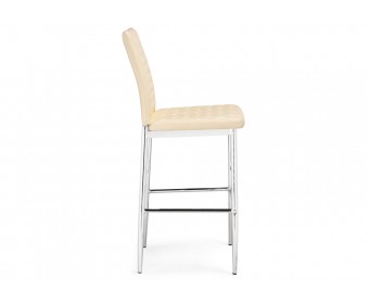 Барный стул Teon beige / chrome