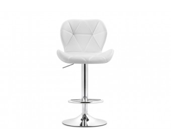 Барный стул Trio white / chrome