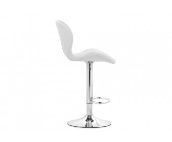 Барный стул Trio white / chrome