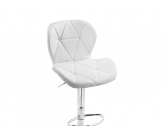 Барный стул Trio white / chrome