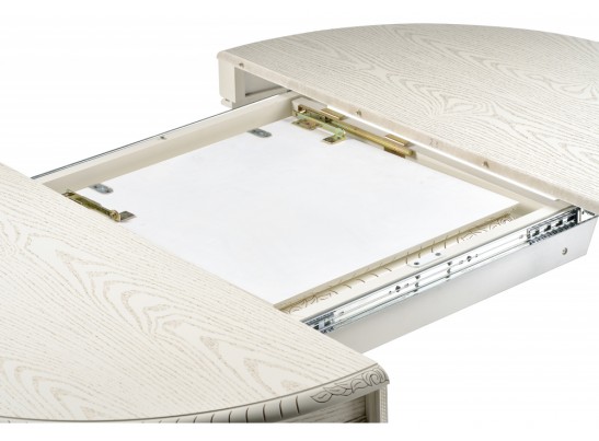 Деревянный стол Альфред крем / золотая патина в Ростове-на-Дону