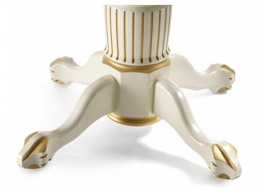 Деревянный стол Альфред крем / золотая патина в Ростове-на-Дону