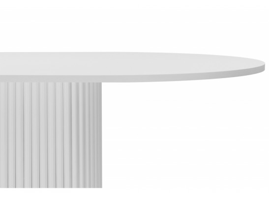 Деревянный стол Барон О 180 х 90 белая пленка шагрень / белый в Ростове-на-Дону