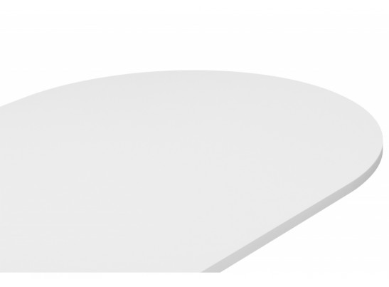 Деревянный стол Барон О 200 х 90 белая пленка шагрень / белый в Ростове-на-Дону