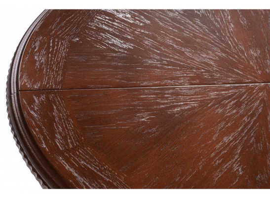 Деревянный стол Долерит круглый миланский орех в Ростове-на-Дону