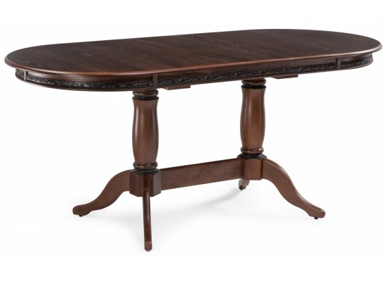 Деревянный стол Джил 140(180)х80х78 орех / коричневая патина в Ростове-на-Дону