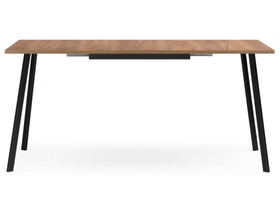 Деревянный стол Кортни 117 (157) x 77 дуб крафт золотой / черный матовый в Ростове-на-Дону