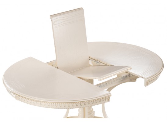 Деревянный стол Нозеан круглый бежевый / золото в Ростове-на-Дону