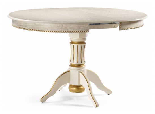 Деревянный стол Павия 100 крем / золотая патина в Ростове-на-Дону