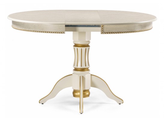 Деревянный стол Павия 100 крем / золотая патина в Ростове-на-Дону