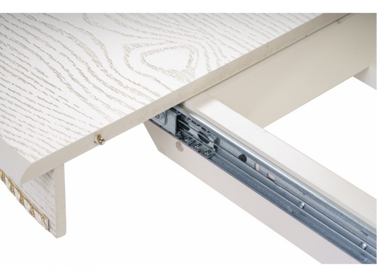 Деревянный стол Павия 100 крем / золотая патина в Ростове-на-Дону