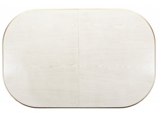 Деревянный стол Romeo 130(170)х85х75 молочный / патина золото в Ростове-на-Дону