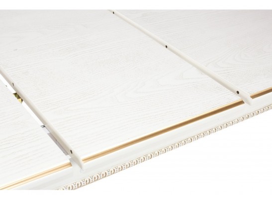 Деревянный стол Romeo 130(170)х85х75 молочный / патина золото в Ростове-на-Дону